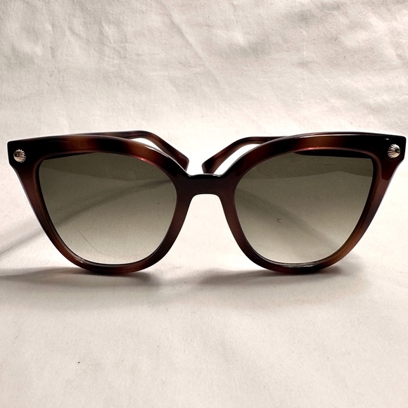 New LANVIN Butterfly Women’s Sunglasses LNV602S Tortoiseshell NWOT Made in Italy - Picture 8 of 11